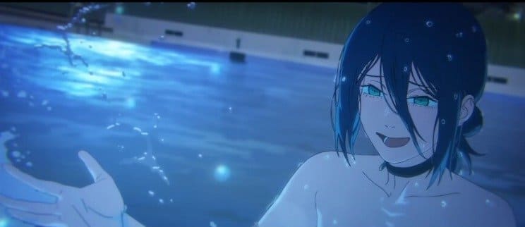 레제 덴지 수영장씬